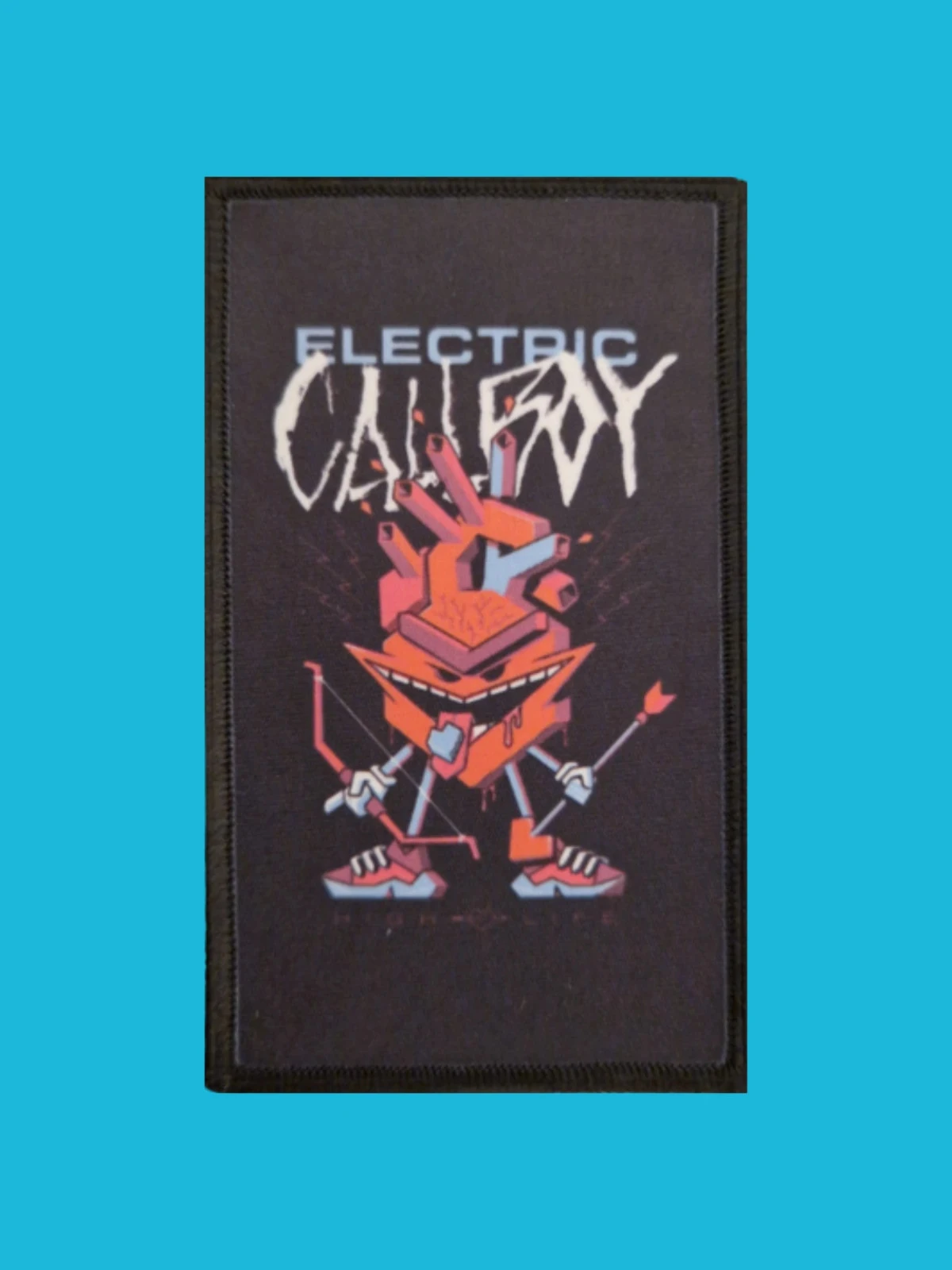 Patch Electric Callboy - Hypercore Madness - Imprimé - Rectangle de 6 x 10 centimètres